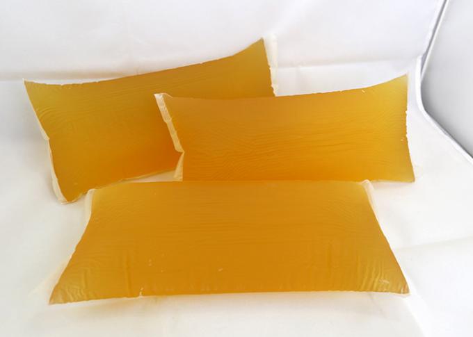 Esparadrapo quente contínuo transparente amarelo do derretimento para tecidos higiênicos do bebê dos produtos 1